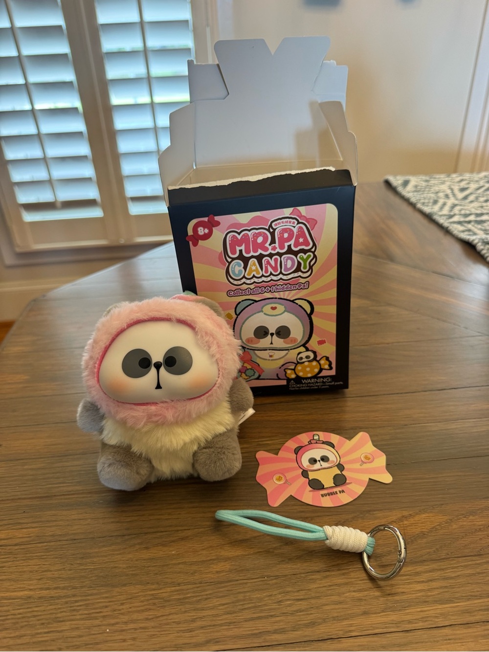 Cute Mr. Pa Candy Series Bubble Pa- Soft Stuffed Animal